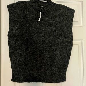 Banana Republic Charcoal Knit tank